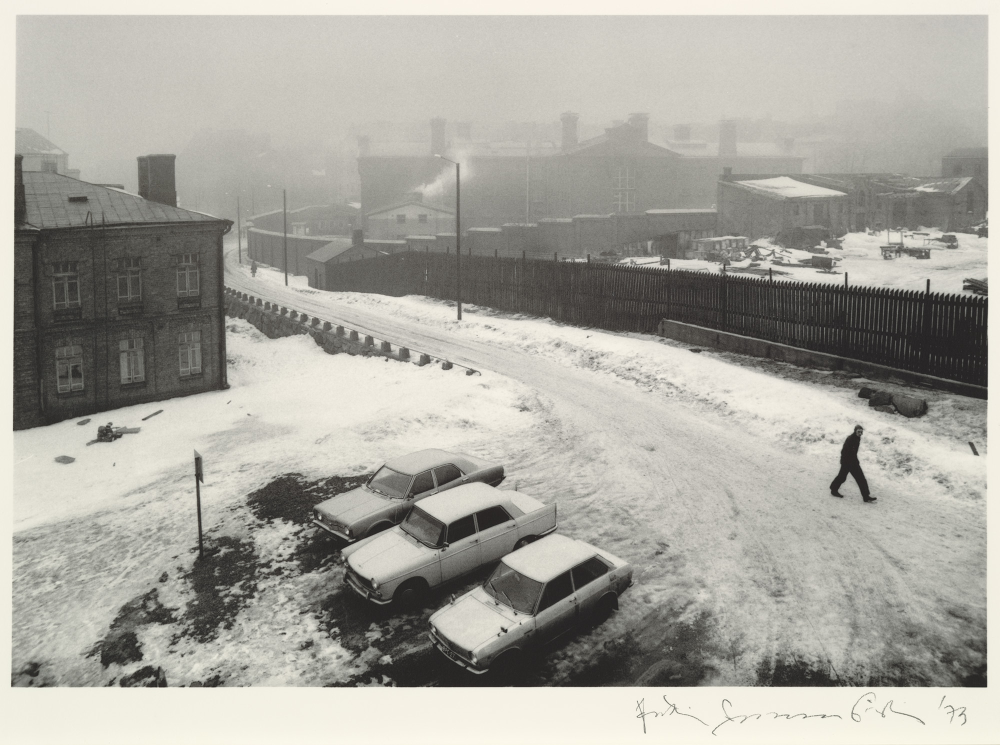 Pentti Sammallahti: Linnankuja, Katajanokka, Helsinki, 1973
