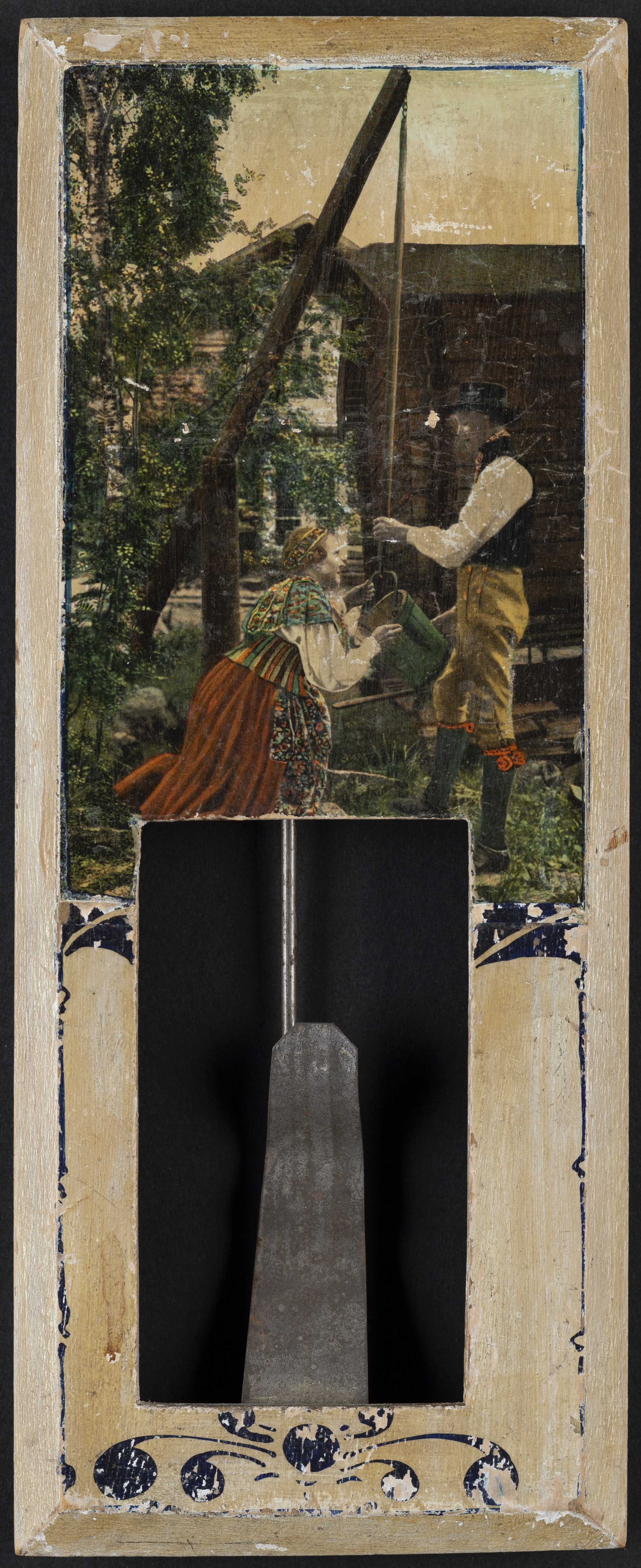 Valokuvakehys visiittikortille, 1925. Tekijä tuntematon. Suomen valokuvataiteen museo. D2015:15/2