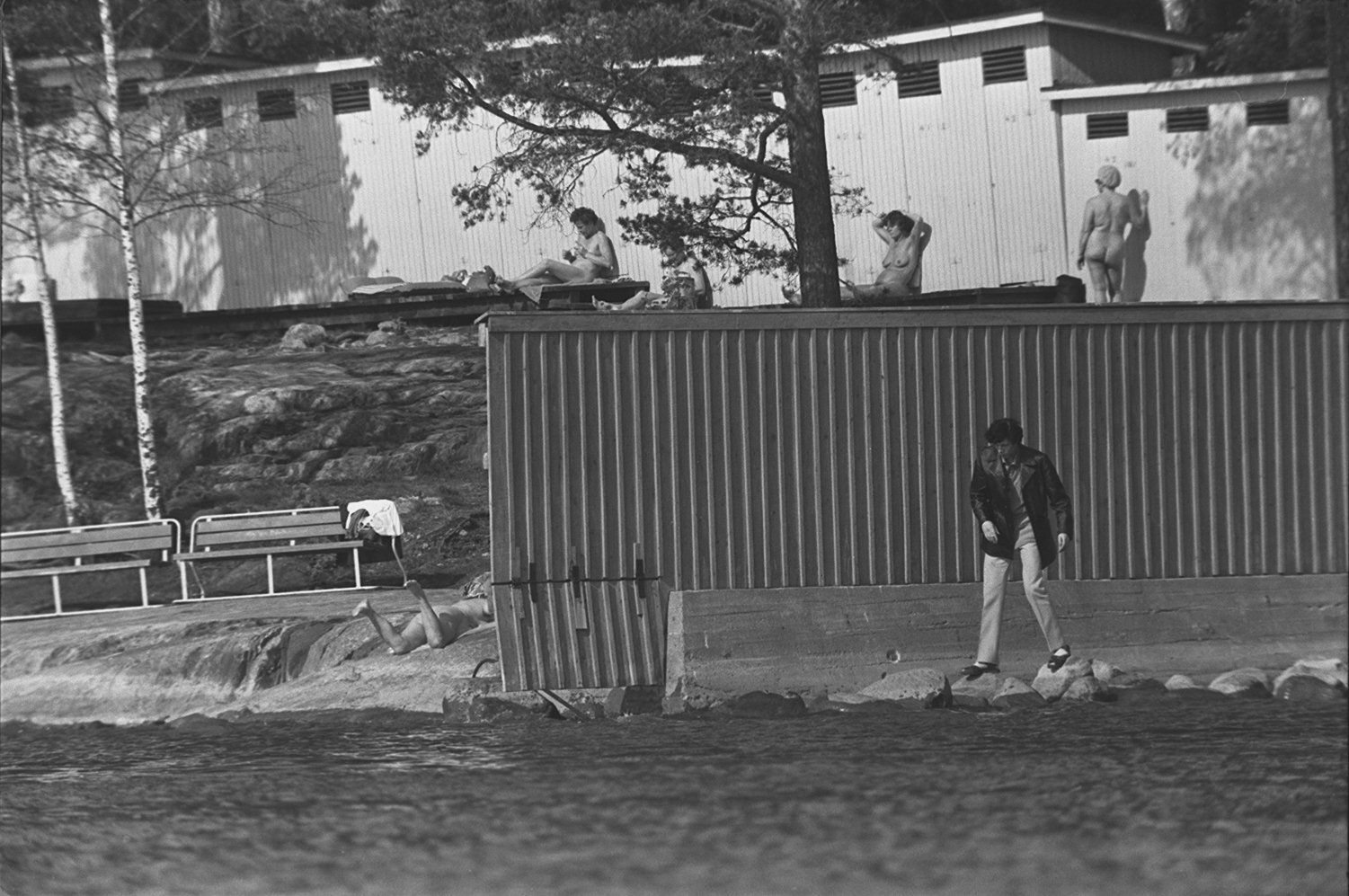 Kalle Kultala, Helsinki 1970. Digitoitu alkuperäisestä negatiivista. Suomen valokuvataiteen museo.