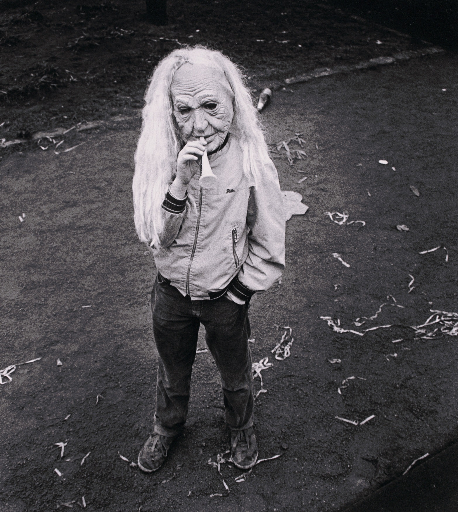 Merja Salo, 1980-luku. Hopeagelatiinivedos. Suomen valokuvataiteen museo