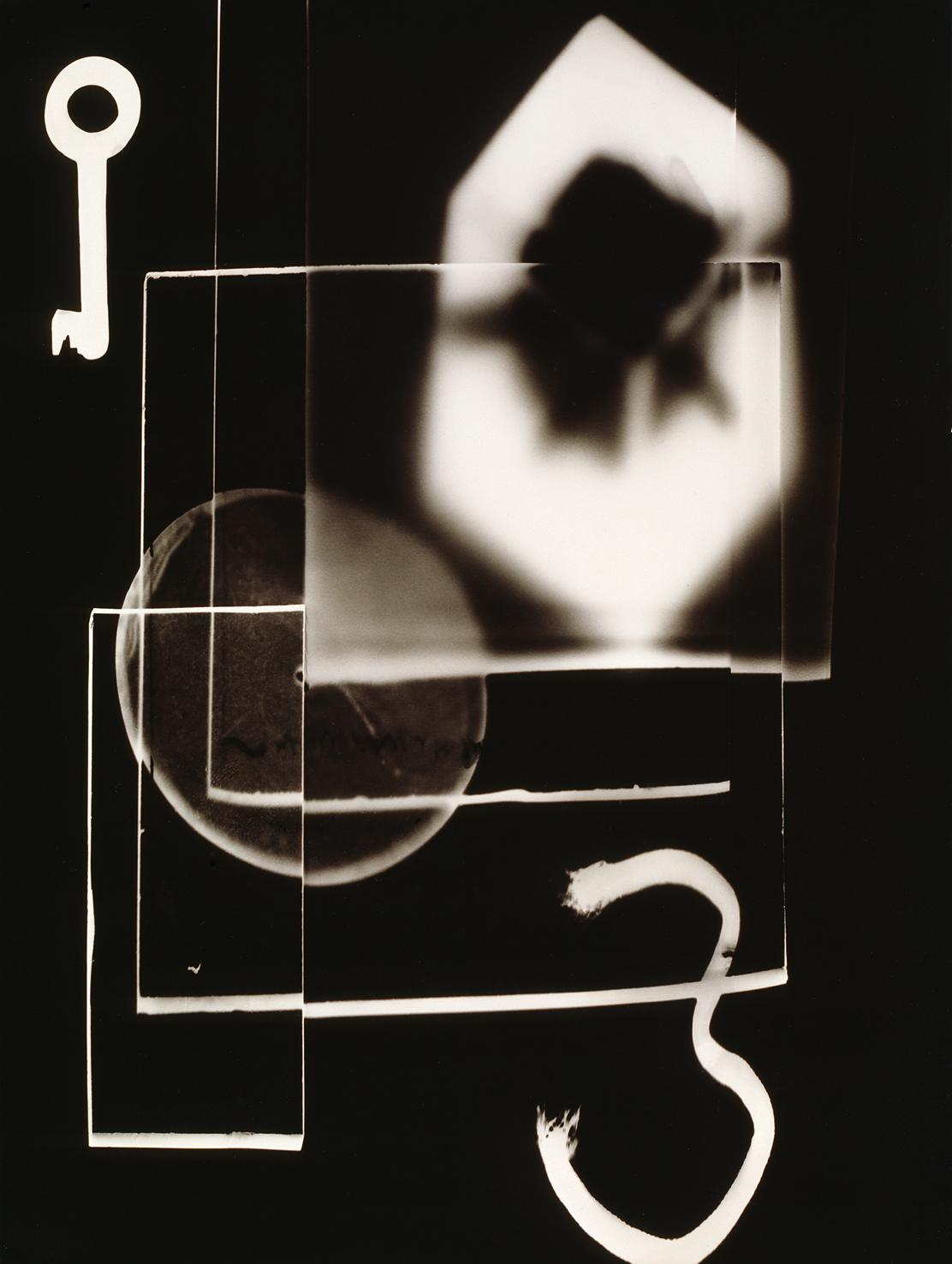 Erik Blomberg, fotogrammi, 1930, Suomen valokuvataiteen museo