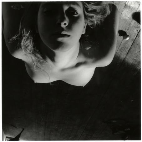 Francesca Woodman, On Being an Angel #1, Providence, Rhode Island, 1977 © George and Betty Woodman