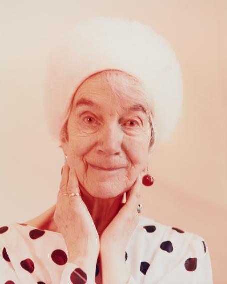 Hanna Weselius, Mary in Wedding Costume, from series Honeypot Lane, 1998. The Finnish Museum of Photography